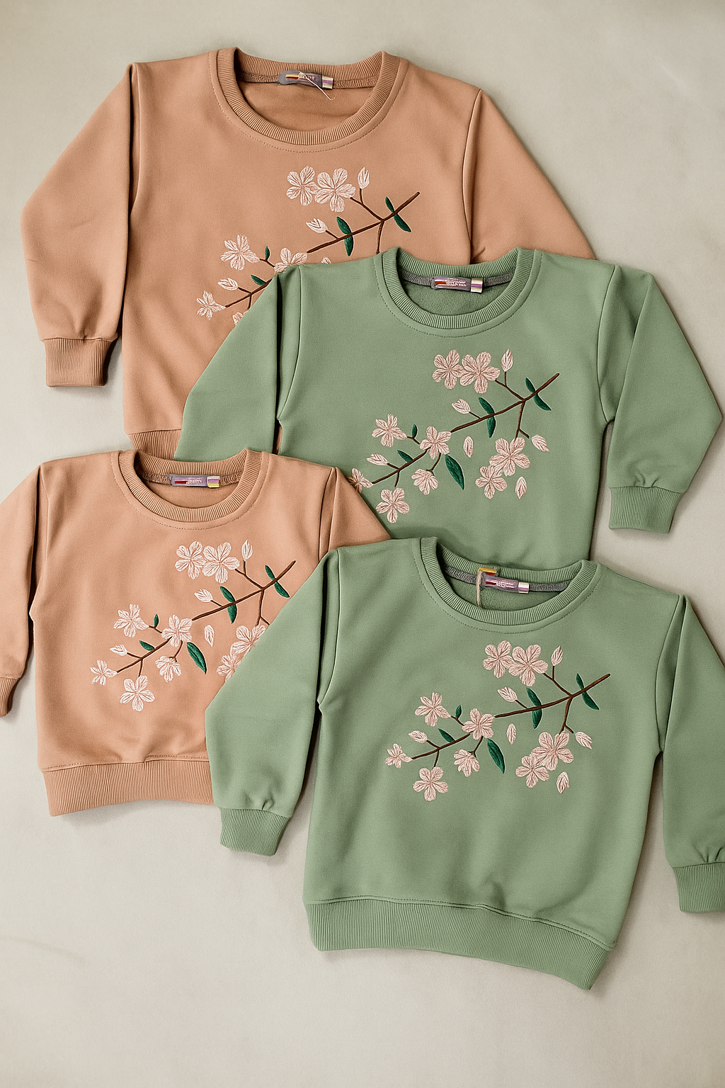 دورس گلدوزی شده (رنگ پسته ای)