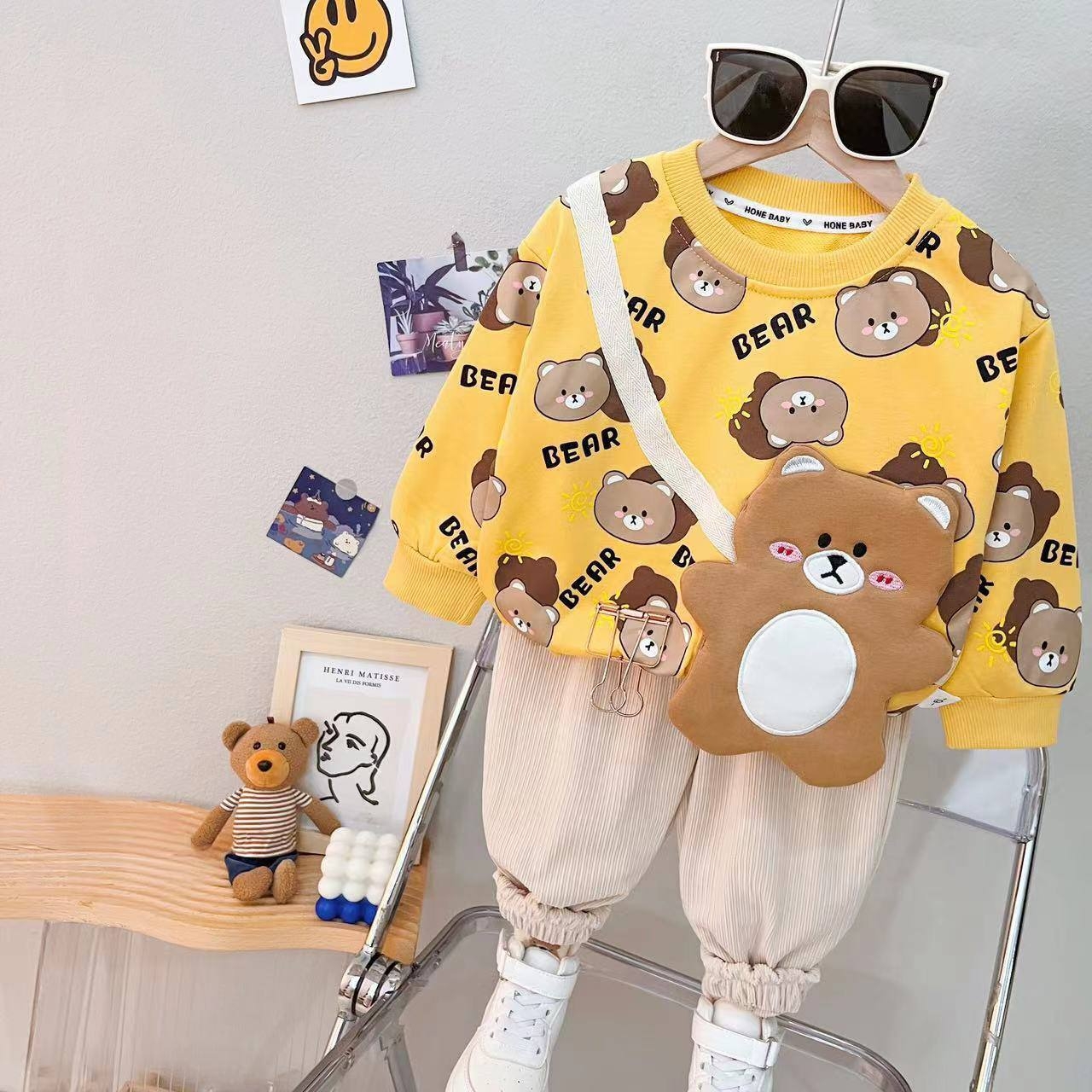 ست دو تیکه بلیز و شلوار اورجینال